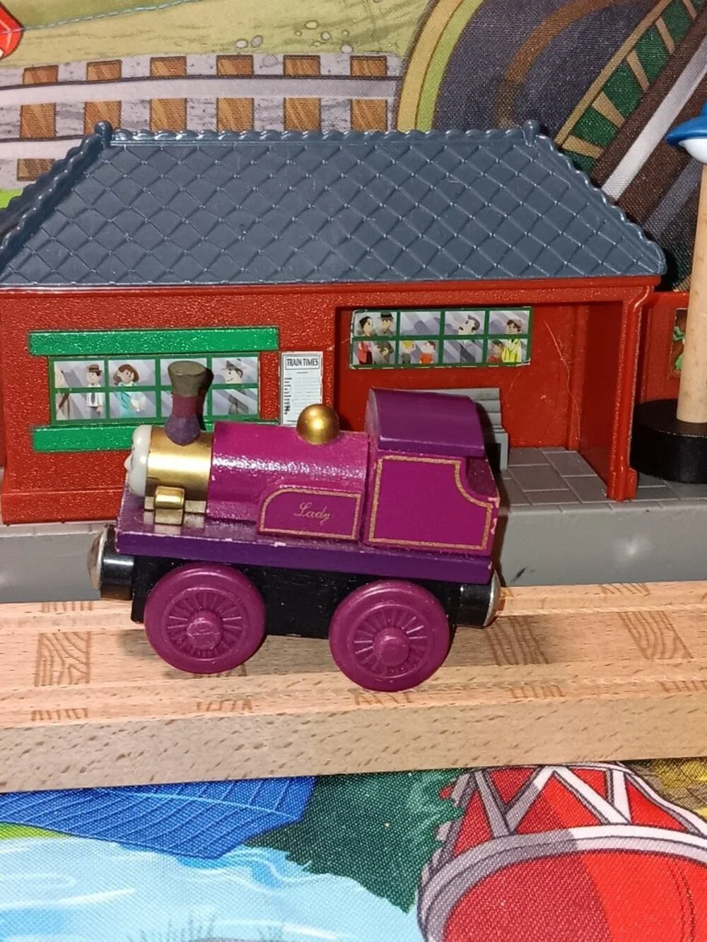 Thomas Wooden Railway Train Track Engine Lady